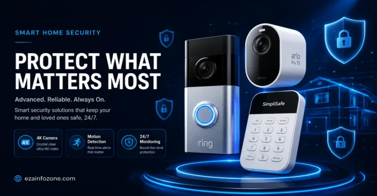 Home security camera system 2026 — Ring, Arlo, SimpliSafe, Wyze smart home security setup guide