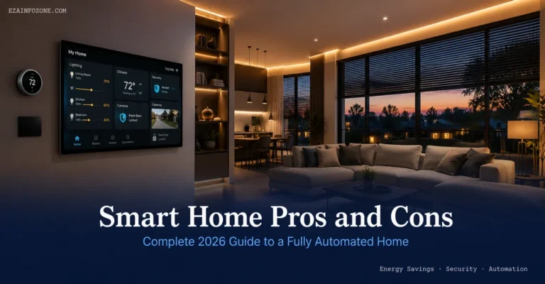 smart home pros and cons fully automated home 2026 guide