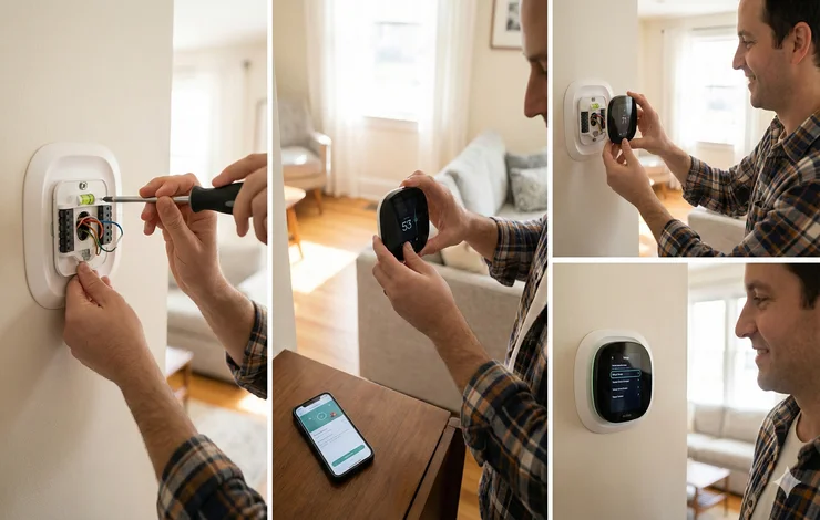 Installing Ecobee Thermostat