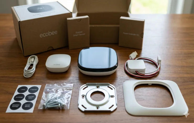 Unboxing Ecobee Thermostat