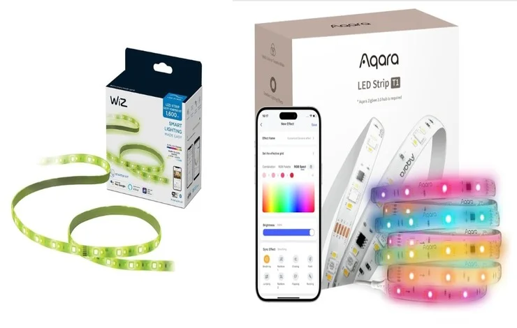 WiZ Light Strips - Aqara T1 Light Strips