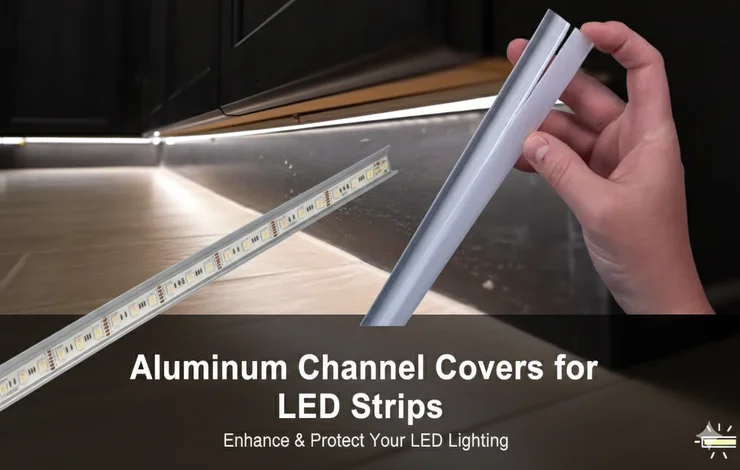 Aluminum Channel Covers for LED Strips