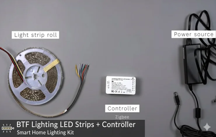 BTF Lighting LED Strips + Controller