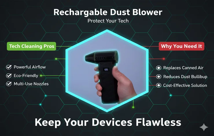 Rechargeable Dust Blower
