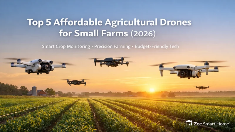 Top 5 Affordable Agricultural Drones Under $1,000 for Small Farms in 2026 Smart Agricultural Drones