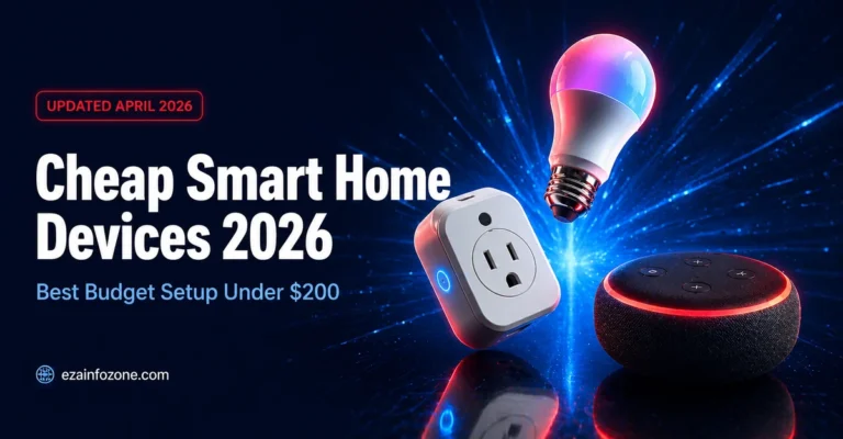 cheap smart home devices 2026 budget setup