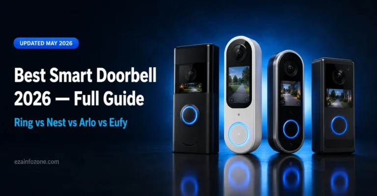 Best Smart Doorbell 2026: Ring vs Nest vs Arlo vs Eufy best smart doorbell 2026 ring nest arlo eufy comparison